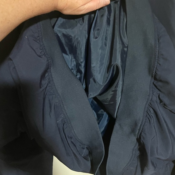 Acuity Mens XXL V-Neck Navy Blue Pullover Windbreaker Shirt Golf Jacket - Picture 3 of 8